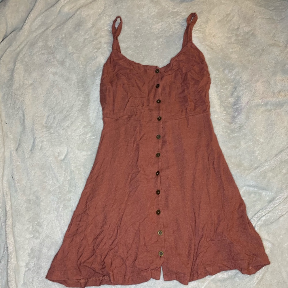 Button up dress